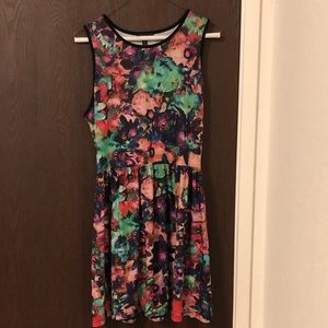 Top Shop Floral A line dress